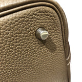 エルメス HERMES ピコタンロックMM Z刻印 エトゥープ×シルバー金具 トリヨンクレマンス レディース ハンドバッグ