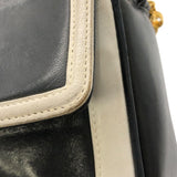 シャネル CHANEL ココマーク フリンジ ショルダーバッグ ブラック ラムスキン レディース ショルダーバッグ