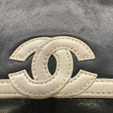 シャネル CHANEL ココマーク フリンジ ショルダーバッグ ブラック ラムスキン レディース ショルダーバッグ