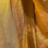 フェンディ FENDI マイクロロゴ総柄長袖シャツ FS0808 イエロー シルク メンズ 長袖シャツ