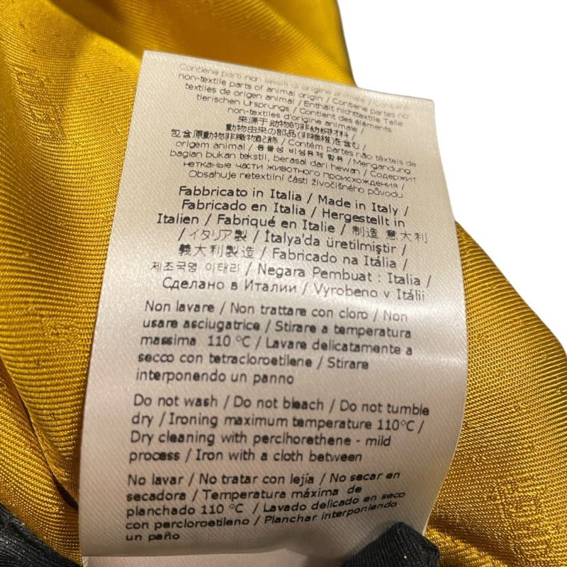 フェンディ FENDI マイクロロゴ総柄長袖シャツ FS0808 イエロー シルク メンズ 長袖シャツ