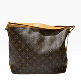 ルイ・ヴィトン LOUIS VUITTON ディライトフルPM M50155 ブラウン モノグラムキャンバス レディース ショルダーバッグ