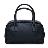 グッチ GUCCI GGキャンバス ハンドバッグ 0000852 ブラック GGキャンバス レディース ハンドバッグ