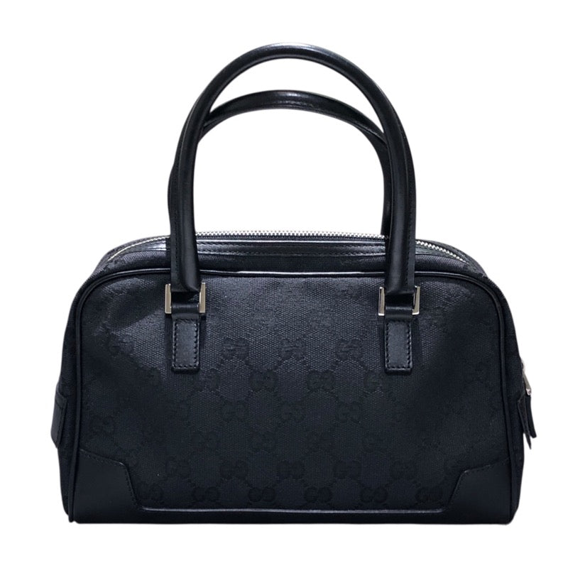グッチ GUCCI GGキャンバス ハンドバッグ 0000852 ブラック GGキャンバス レディース ハンドバッグ