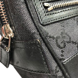 グッチ GUCCI GGキャンバス ハンドバッグ 0000852 ブラック GGキャンバス レディース ハンドバッグ