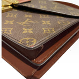 ルイ・ヴィトン LOUIS VUITTON コンコルド M51190 ブラウン モノグラムキャンバス レディース ハンドバッグ