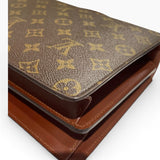 ルイ・ヴィトン LOUIS VUITTON コンコルド M51190 ブラウン モノグラムキャンバス レディース ハンドバッグ