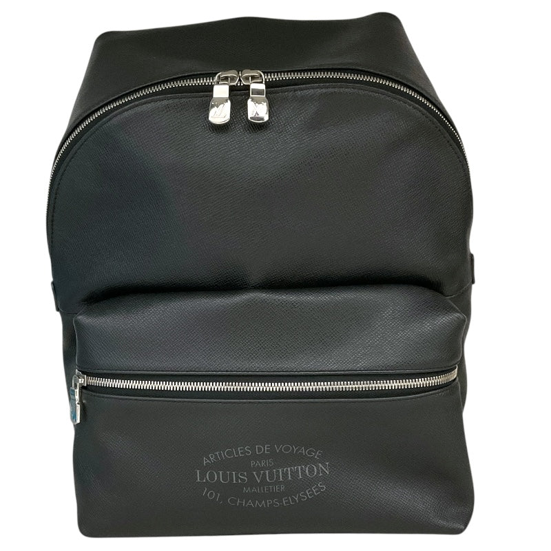 ルイ・ヴィトン LOUIS VUITTON ディスカバリー・バックパック M30358 ブラック タイガ ユニセックス リュック・デイパック