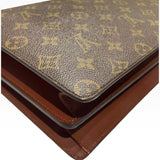 ルイ・ヴィトン LOUIS VUITTON コンコルド M51190 ブラウン モノグラムキャンバス レディース ハンドバッグ