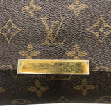 ルイ・ヴィトン LOUIS VUITTON フェイボリットPM Ｍ40718 ブラウン モノグラムキャンバス レディース ショルダーバッグ