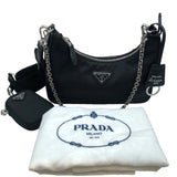 プラダ PRADA プラダ Re-Edition 2005 Re-Nylon バッグ 1BH204 ブラック レディース ショルダーバッグ