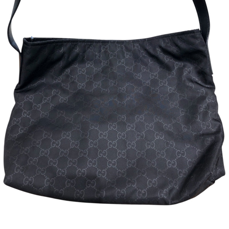 グッチ GUCCI GGﾅｲﾛﾝ ｼｮﾙﾀﾞｰﾊﾞｯｸﾞ 308840 ブラック GGﾅｲﾛﾝ レディース ショルダーバッグ