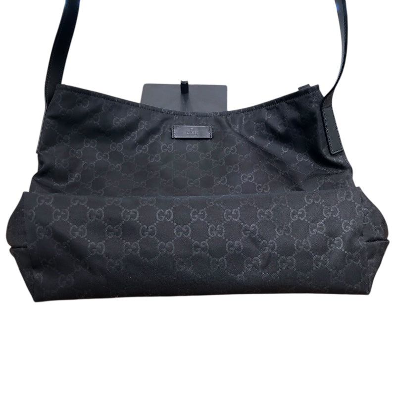 グッチ GUCCI GGﾅｲﾛﾝ ｼｮﾙﾀﾞｰﾊﾞｯｸﾞ 308840 ブラック GGﾅｲﾛﾝ レディース ショルダーバッグ
