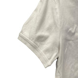 プラダ PRADA トライアングルロゴTシャツ UJN824 ホワイト コットン メンズ 半袖Ｔシャツ