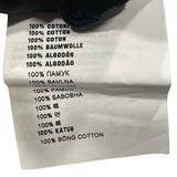 プラダ PRADA トライアングルロゴTシャツ UJN824 ホワイト コットン メンズ 半袖Ｔシャツ