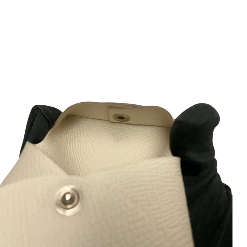 エルメス HERMES バスティア W刻印 クレ エプソン レディース コインケース