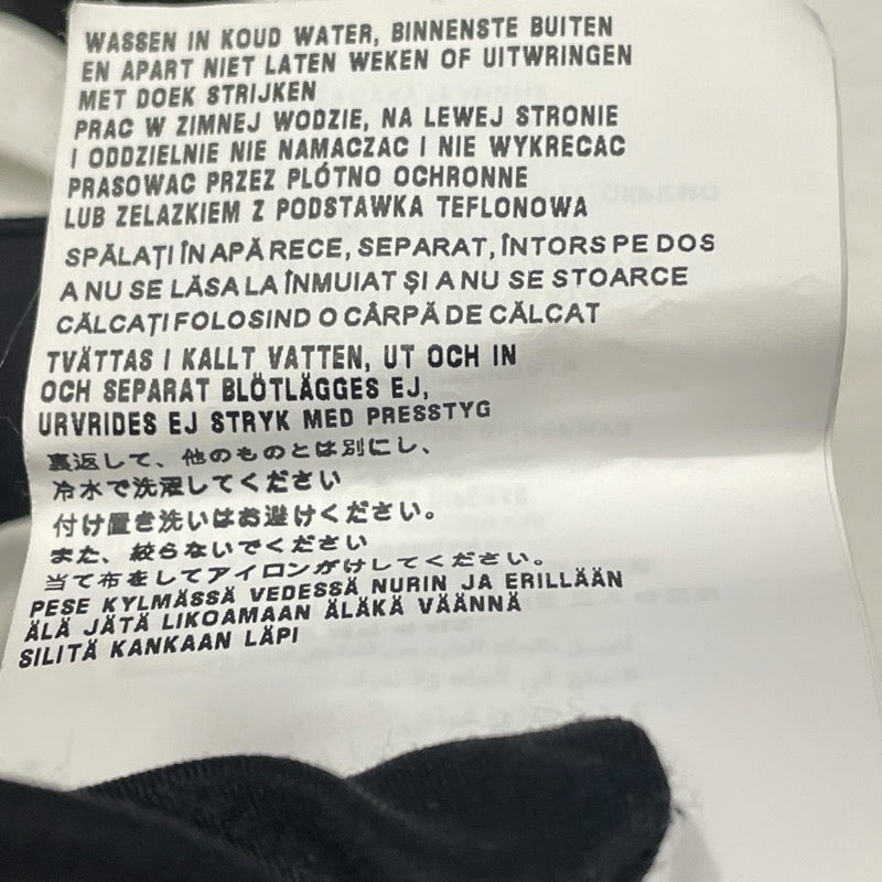 プラダ PRADA トライアングルロゴTシャツ UJN824 ホワイト コットン メンズ 半袖Ｔシャツ