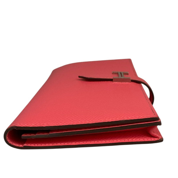 エルメス HERMES ベアンスフレ Y刻印 ピンク エプソン レディース 長財布