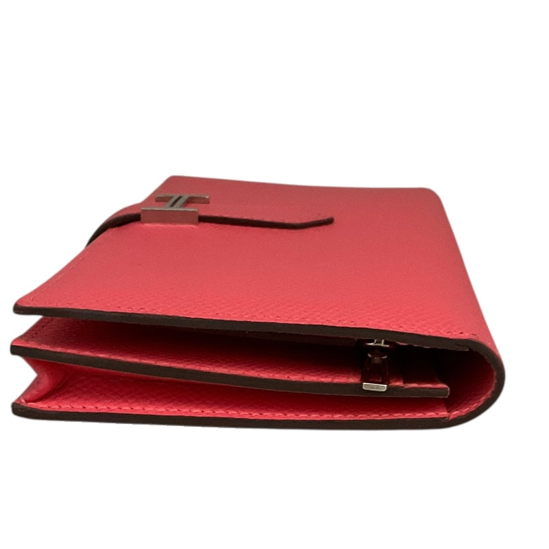 エルメス HERMES ベアンスフレ Y刻印 ピンク エプソン レディース 長財布