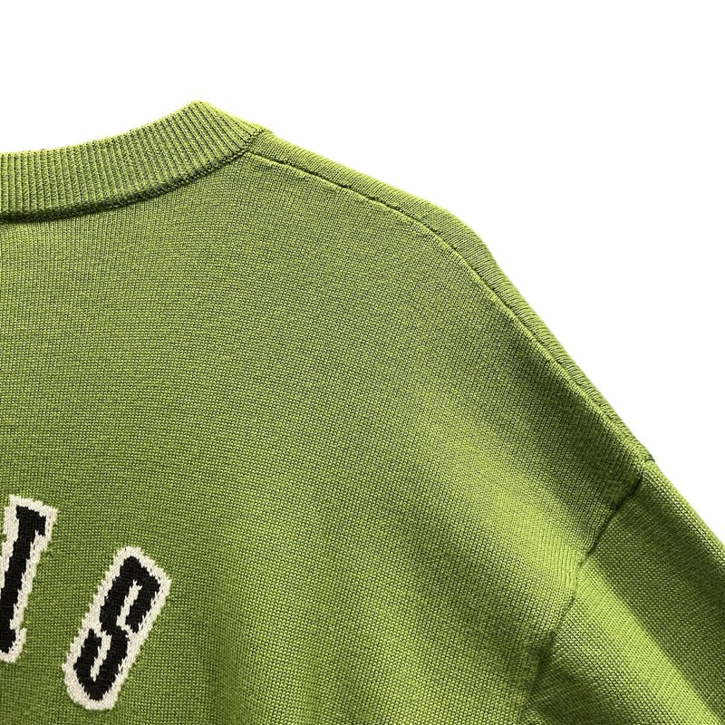 ルイ・ヴィトン LOUIS VUITTON ドッグロゴ半袖ニットシャツ HSN14W