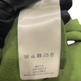 ルイ・ヴィトン LOUIS VUITTON ドッグロゴ半袖ニットシャツ HSN14W グリーン コットン メンズ 半袖シャツ