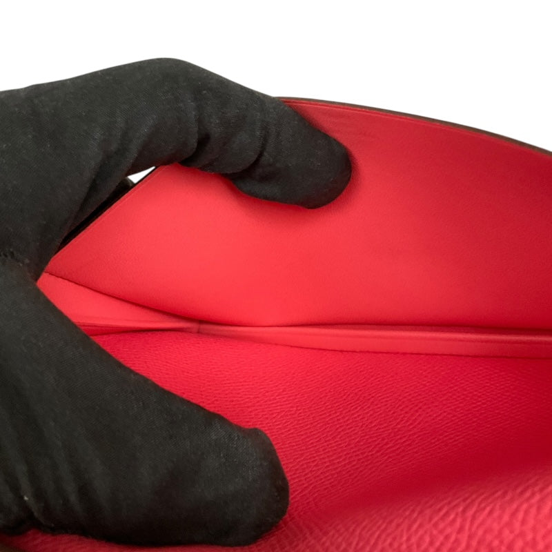 エルメス HERMES ベアンスフレ Y刻印 ピンク エプソン レディース 長財布