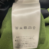 ルイ・ヴィトン LOUIS VUITTON ドッグロゴ半袖ニットシャツ HSN14W グリーン コットン メンズ 半袖シャツ