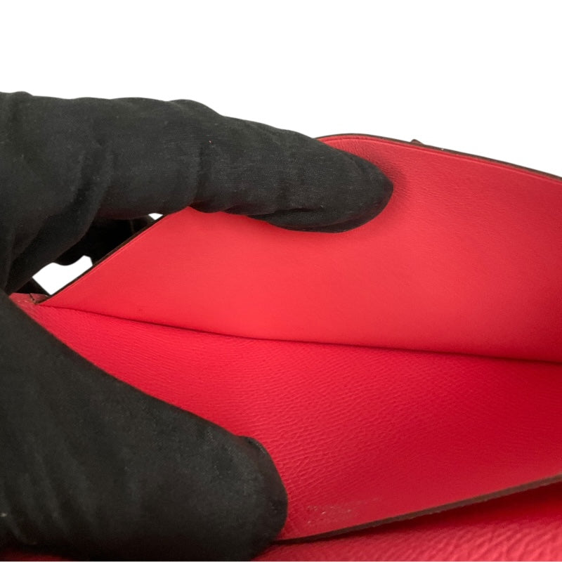 エルメス HERMES ベアンスフレ Y刻印 ピンク エプソン レディース 長財布