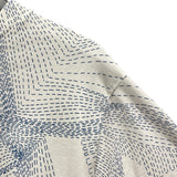 ルイ・ヴィトン LOUIS VUITTON フラワープリント半袖Tシャツ HJY72W ホワイト コットン メンズ 半袖Ｔシャツ