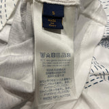 ルイ・ヴィトン LOUIS VUITTON フラワープリント半袖Tシャツ HJY72W ホワイト コットン メンズ 半袖Ｔシャツ