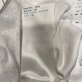 ルイ・ヴィトン LOUIS VUITTON フラワープリント半袖Tシャツ HJY72W ホワイト コットン メンズ 半袖Ｔシャツ
