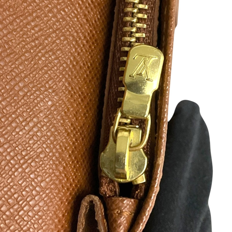 ルイ・ヴィトン LOUIS VUITTON ポルトフォイユ・ブラザ M66540 ブラウン PVCコーティングキャンバス モノグラム レディース 長財布