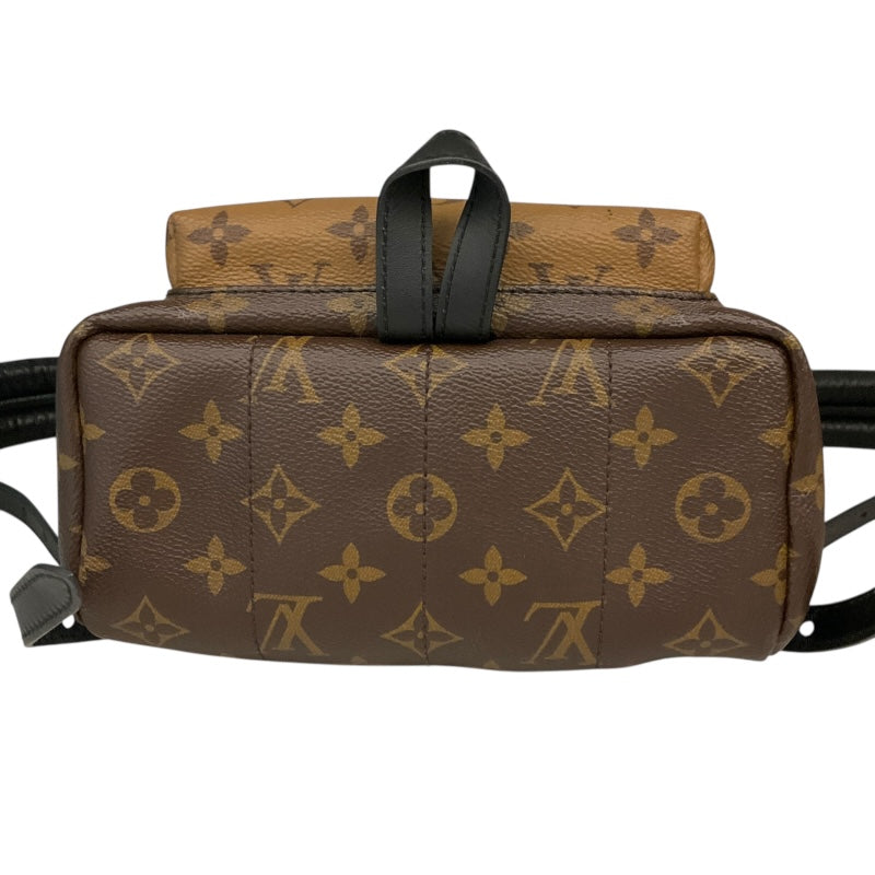 ルイ・ヴィトン LOUIS VUITTON ﾊﾟｰﾑｽﾌﾟﾘﾝｸﾞｽ･ﾊﾞｯｸﾊﾟｯｸ PM M44870 ブラウン ﾓﾉｸﾞﾗﾑ･ﾘﾊﾞｰｽ レディース リュック・デイパック