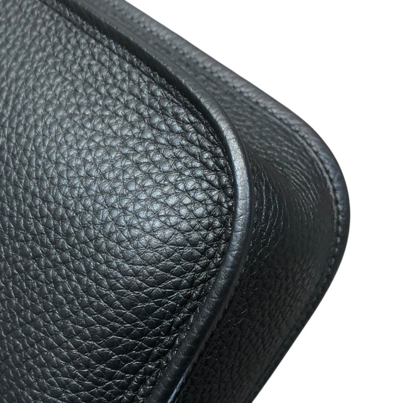 エルメス HERMES エヴリンTPM W刻 ブラック・GD金具 トリヨン レディース ショルダーバッグ