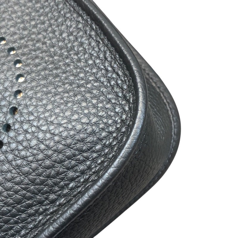 エルメス HERMES エヴリンTPM W刻 ブラック・GD金具 トリヨン レディース ショルダーバッグ