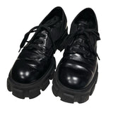 プラダ PRADA モノリス レースアップ 2EE342 ブラック レザー メンズ その他靴
