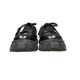 プラダ PRADA モノリス レースアップ 2EE342 ブラック レザー メンズ その他靴