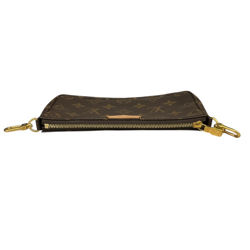 ルイ・ヴィトン LOUIS VUITTON ﾐｭﾙﾃｨ･ﾎﾟｼｪｯﾄ･ｱｸｾｿﾜｰﾙ M44840 ブラウン PVCコーティングキャンバス レディース ショルダーバッグ