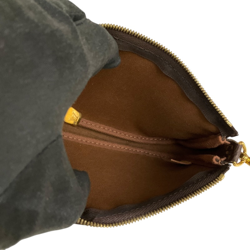 ルイ・ヴィトン LOUIS VUITTON ﾐｭﾙﾃｨ･ﾎﾟｼｪｯﾄ･ｱｸｾｿﾜｰﾙ M44840 ブラウン PVCコーティングキャンバス レディース ショルダーバッグ