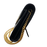 サンローラン SAINT LAURENT ｶｻﾝﾄﾞﾗ ｸﾗｼｯｸ ﾁｪｰﾝｼｮﾙﾀﾞｰﾊﾞｯｸﾞ 277828 ブラック/ゴールド金具 ｸﾞﾚｲﾝｶｰﾌ レディース ショルダーバッグ