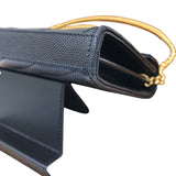 サンローラン SAINT LAURENT ｶｻﾝﾄﾞﾗ ｸﾗｼｯｸ ﾁｪｰﾝｼｮﾙﾀﾞｰﾊﾞｯｸﾞ 277828 ブラック/ゴールド金具 ｸﾞﾚｲﾝｶｰﾌ レディース ショルダーバッグ