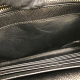 サンローラン SAINT LAURENT ｶｻﾝﾄﾞﾗ ｸﾗｼｯｸ ﾁｪｰﾝｼｮﾙﾀﾞｰﾊﾞｯｸﾞ 277828 ブラック/ゴールド金具 ｸﾞﾚｲﾝｶｰﾌ レディース ショルダーバッグ