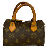 ルイ・ヴィトン LOUIS VUITTON ミニ・スピーディ M41534 ブラウン モノグラム レディース ショルダーバッグ