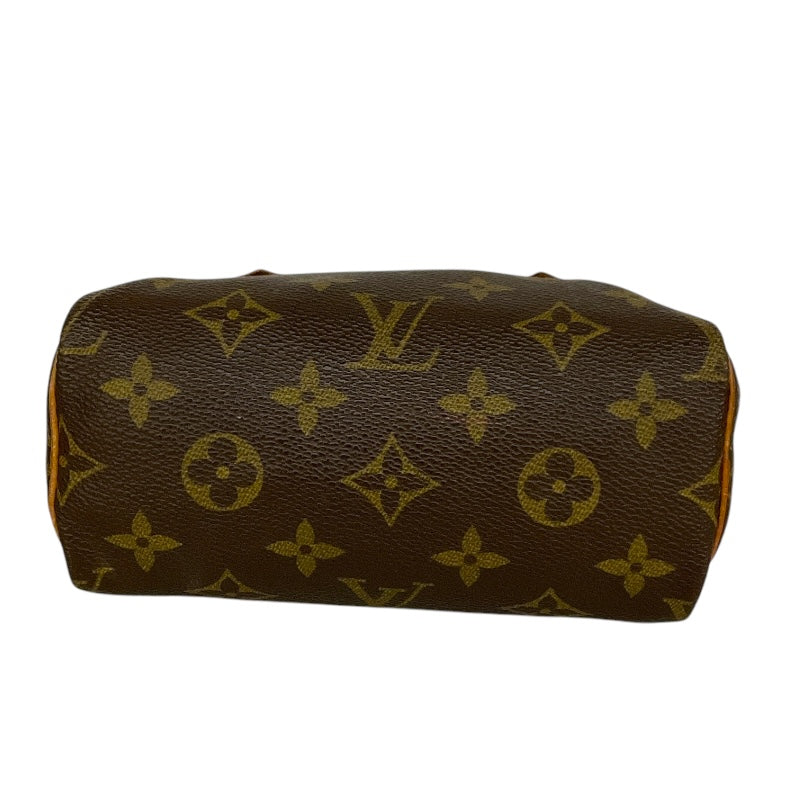 ルイ・ヴィトン LOUIS VUITTON ミニ・スピーディ M41534 ブラウン モノグラム レディース ショルダーバッグ