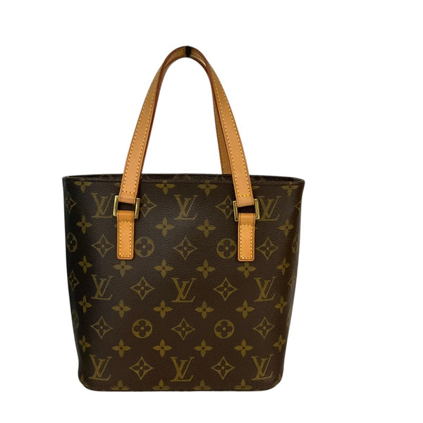 ルイ・ヴィトン LOUIS VUITTON ｳﾞｧｳﾞｧﾝPM M51172 ブラウン/ゴールド金具 PVCコーティングキャンバス レディース ハンドバッグ