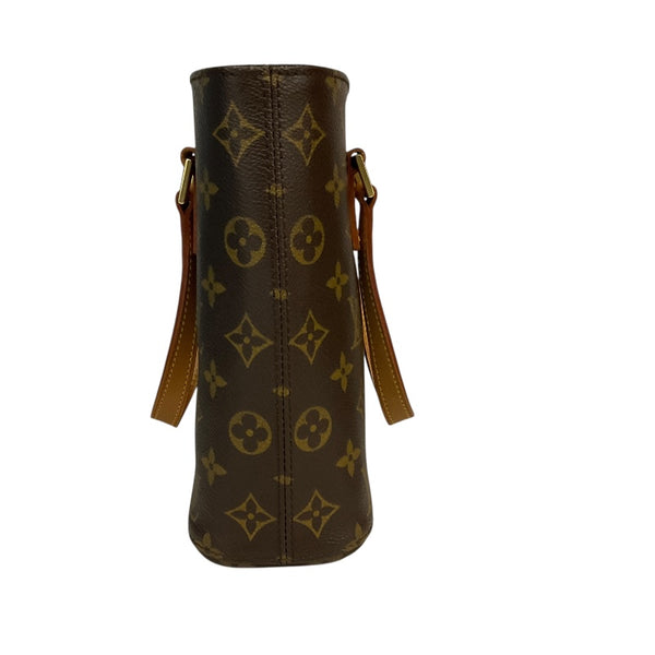 ルイ・ヴィトン LOUIS VUITTON ｳﾞｧｳﾞｧﾝPM M51172 ブラウン/ゴールド金具 PVCコーティングキャンバス レディース ハンドバッグ