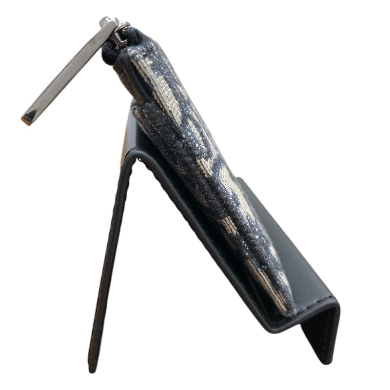 ディオールオム DIOR HOMME ｵﾌﾞﾘｰｸ ｺｲﾝｹｰｽ ﾈｲﾋﾞｰ ｵﾌﾞﾘｰｸｼﾞｬｶﾞｰﾄﾞ レディース コインケース