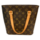 ルイ・ヴィトン LOUIS VUITTON ｳﾞｧｳﾞｧﾝPM M51172 ブラウン/ゴールド金具 PVCコーティングキャンバス レディース ハンドバッグ