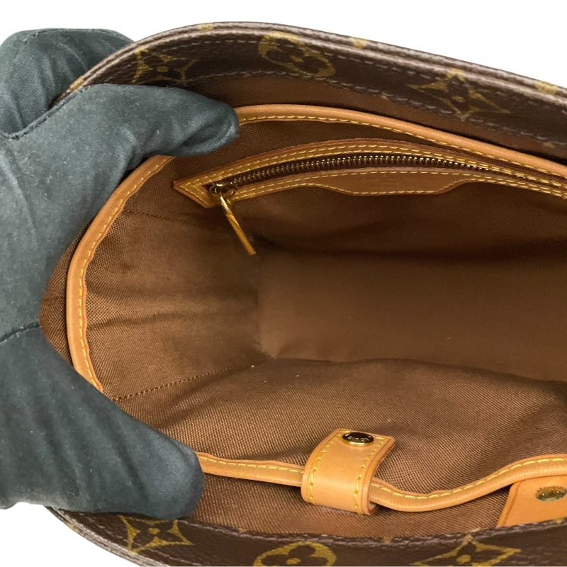 ルイ・ヴィトン LOUIS VUITTON ｳﾞｧｳﾞｧﾝPM M51172 ブラウン/ゴールド金具 PVCコーティングキャンバス レディース ハンドバッグ