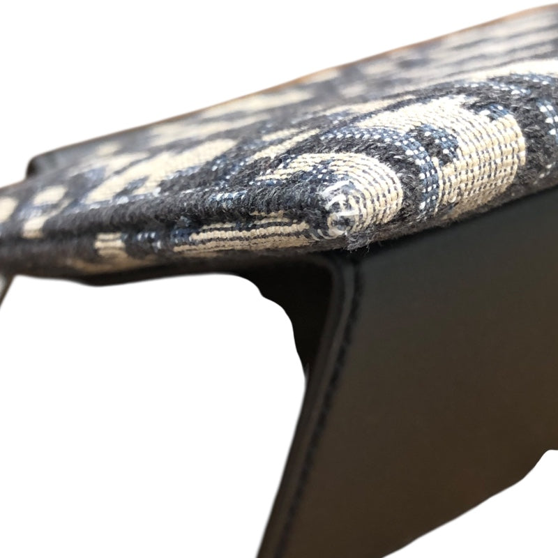 ディオールオム DIOR HOMME ｵﾌﾞﾘｰｸ ｺｲﾝｹｰｽ ﾈｲﾋﾞｰ ｵﾌﾞﾘｰｸｼﾞｬｶﾞｰﾄﾞ レディース コインケース